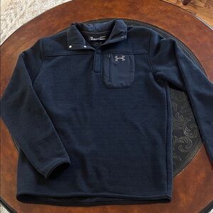 Under Armour Navy Pullover with Pocket